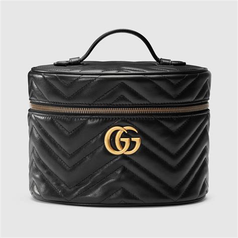 gucci cosmetic cases|gucci marmont makeup bag.